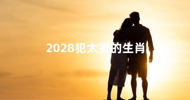 2028犯太岁的生肖